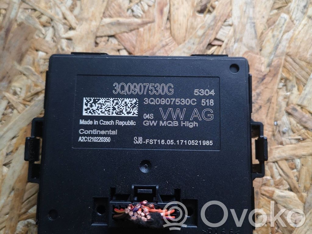 Skoda Superb B8 (3V) Módulo de control Gateway 