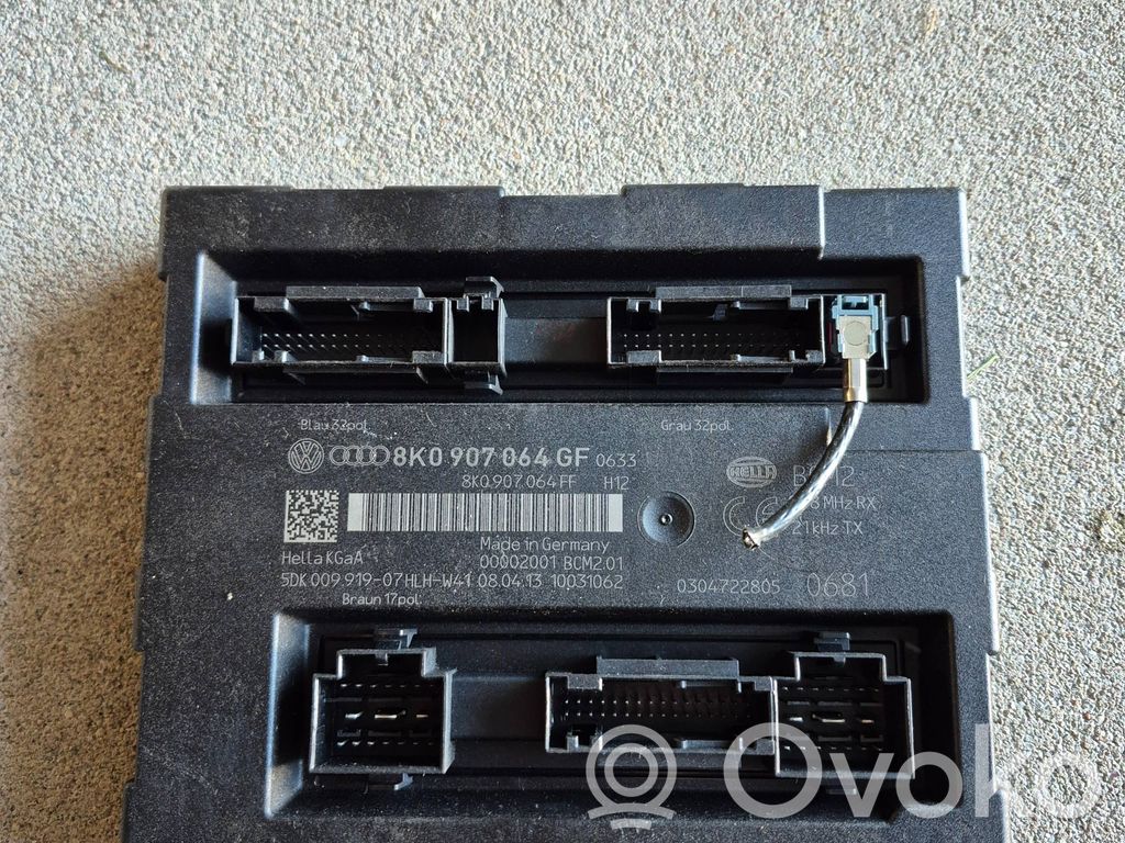 Audi A4 S4 B8 8K Komfortsteuergerät Bordnetzsteuergerät 