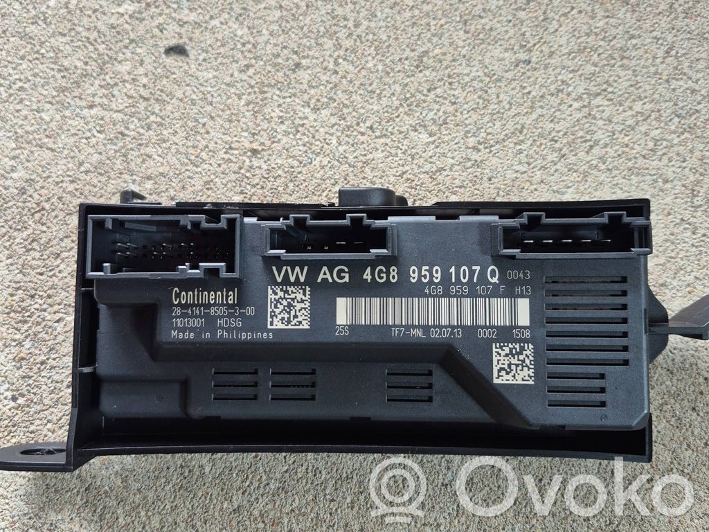 Audi A7 S7 4G Tailgate/trunk control unit/module 