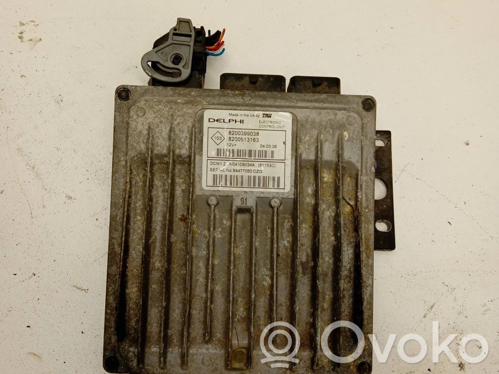 Moottorin ohjainlaite/moduuli   8200399038,8200513163,R0410B034A