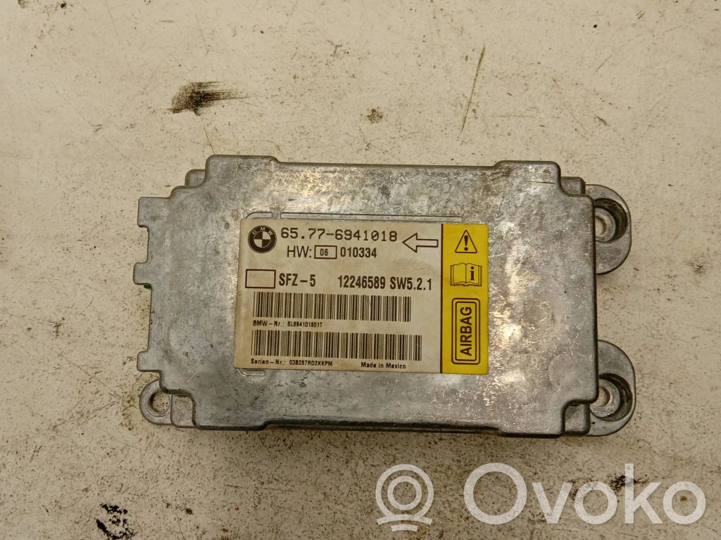 Airbag control unit/module   65776941018,12246589,6941018
