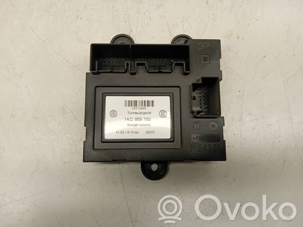 Unité de commande module de porte   1K0959792,05074665,H02S01XX