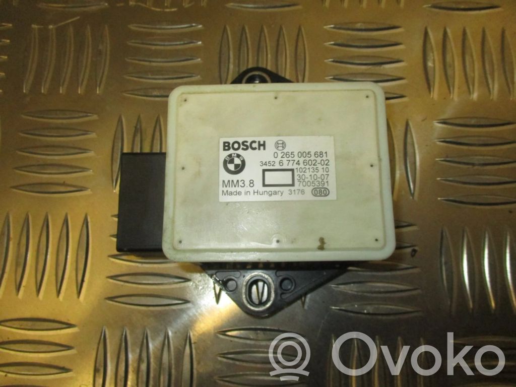 ESP Drehratensensor Querbeschleunigungssensor   0265005681,677460202
