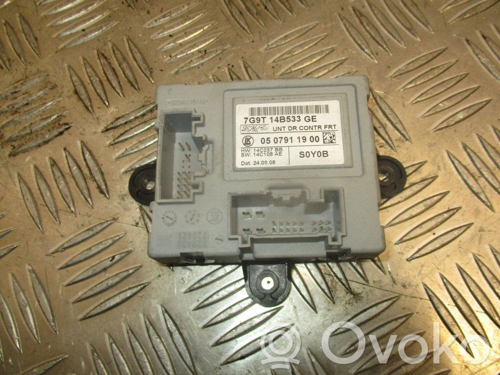 Unidad de control/módulo de la puerta   7G9T14B533GE