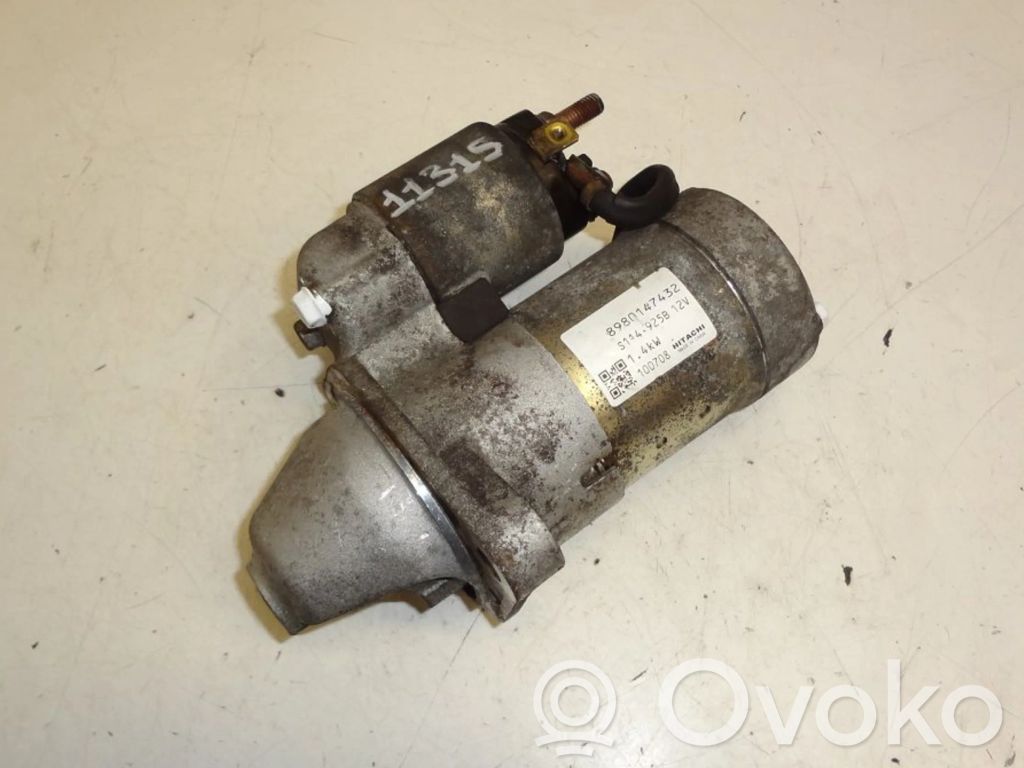 Motor de arranque   S114925B,8980147432