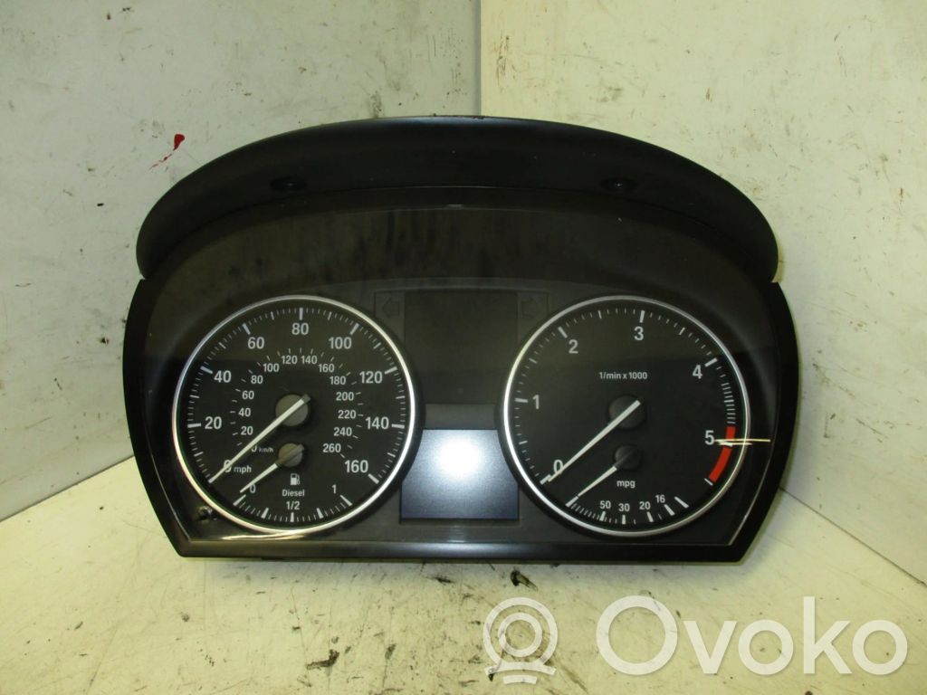 BMW 3 E90 E91 Velocímetro (tablero de instrumentos) 