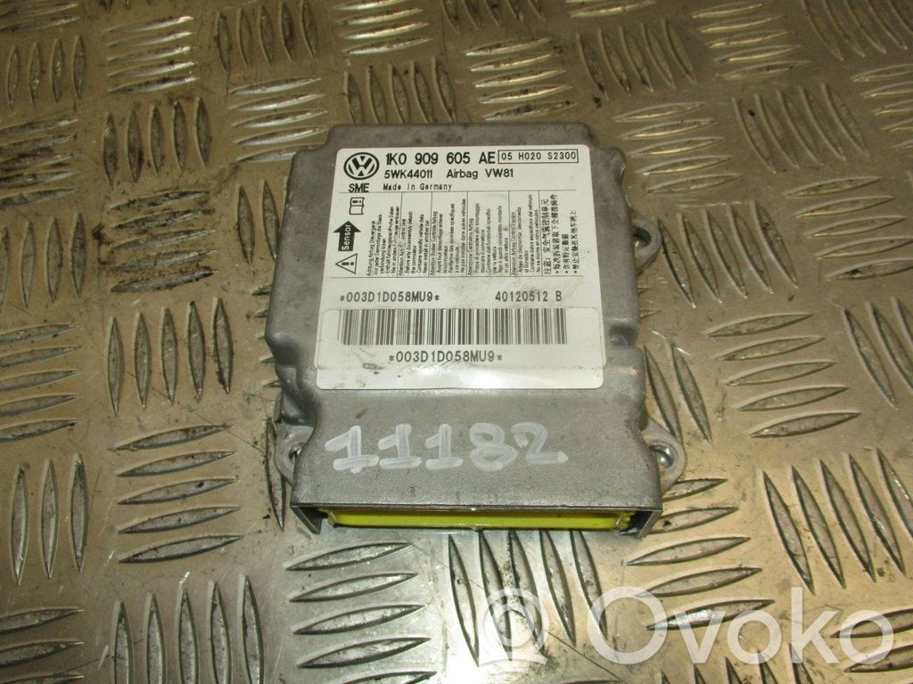 Airbag control unit/module   5WK44011,1K0909605AE
