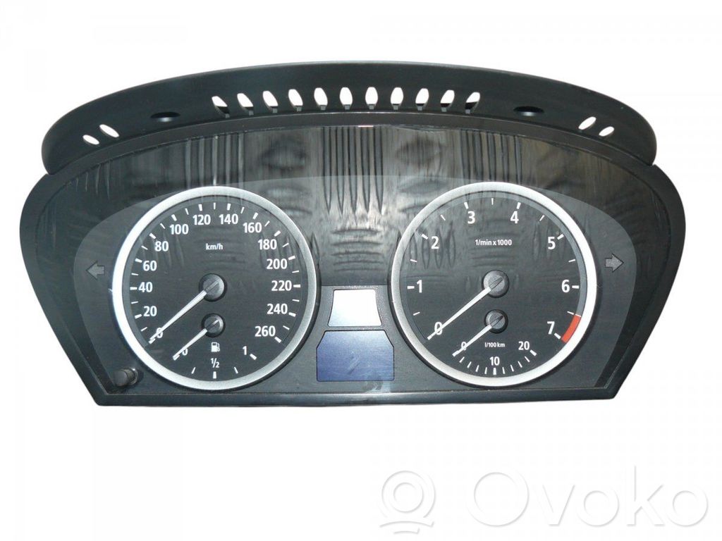 BMW 5 E60 E61 Speedometer (instrument cluster) 