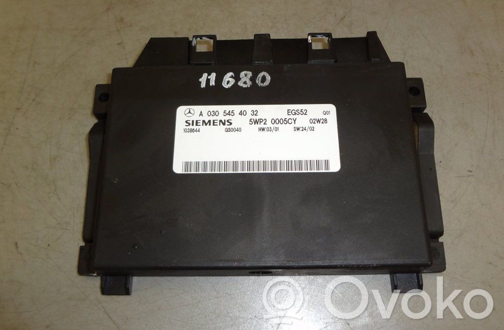 Mercedes-Benz E W211 Gearbox control unit/module 