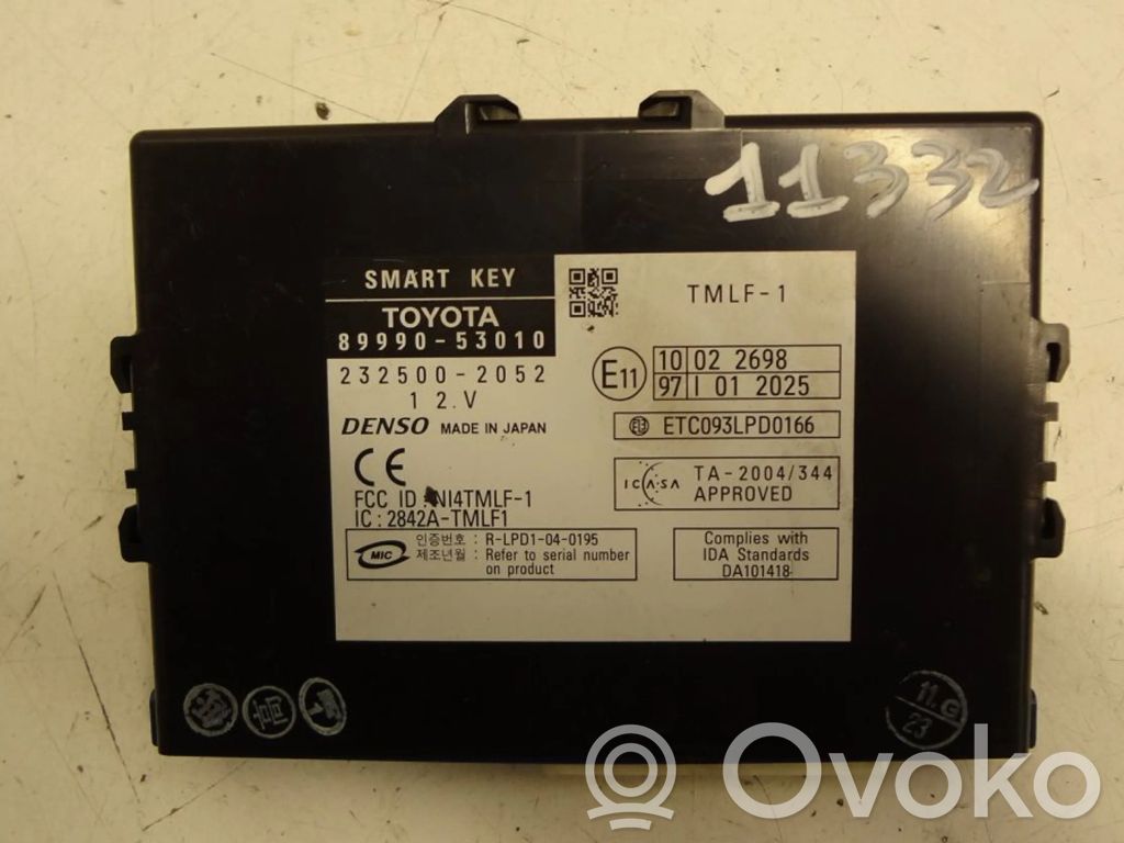 Lexus IS 220D-250-350 Unitate/modul comandă imobilizator 