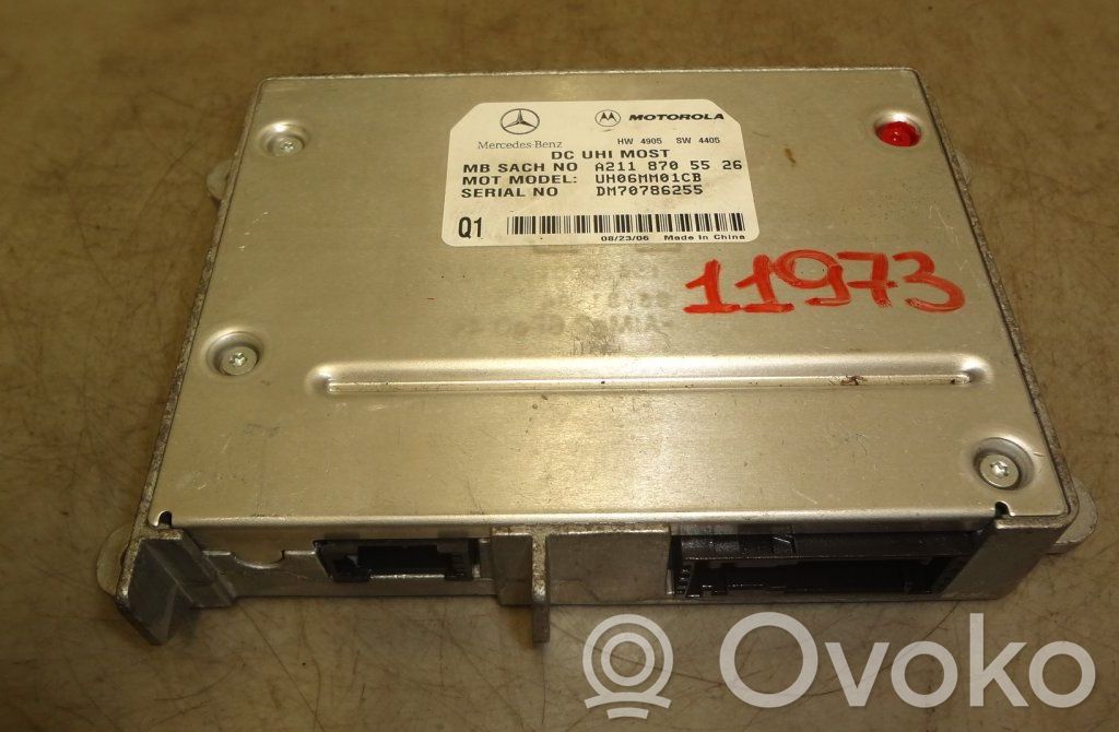 Mercedes-Benz ML W164 Phone control unit/module 