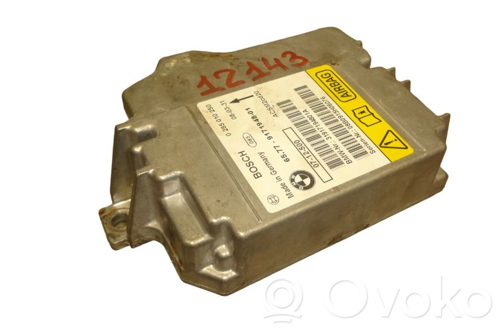 BMW X5 E70 Airbag control unit/module 