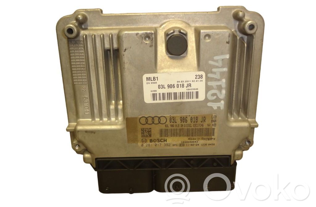 Audi A4 S4 B8 8K Engine control unit/module 