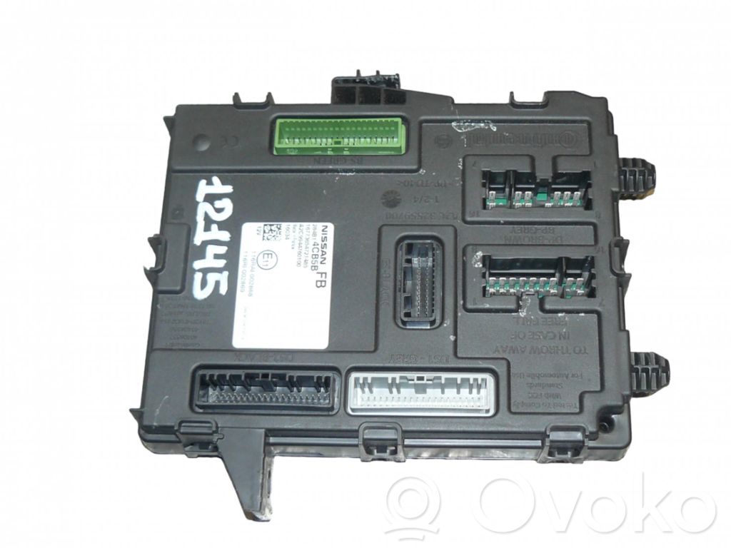Nissan Qashqai Unité de commande / module de verrouillage centralisé porte 
