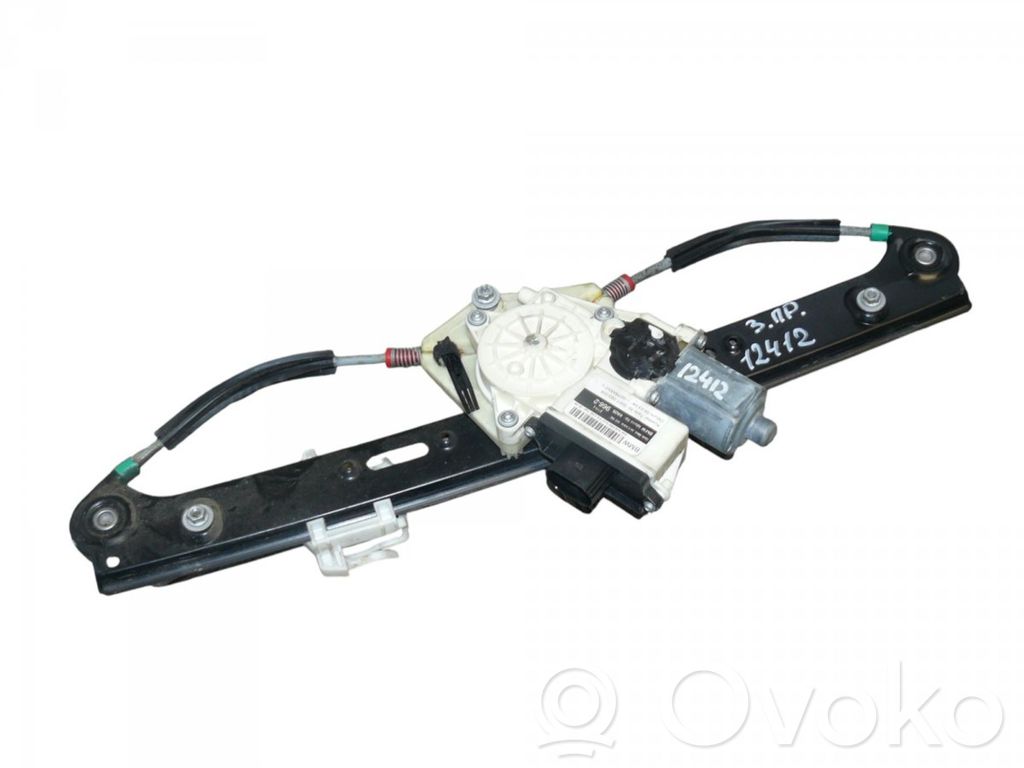 BMW X3 E83 Regulador de puerta trasera con motor 