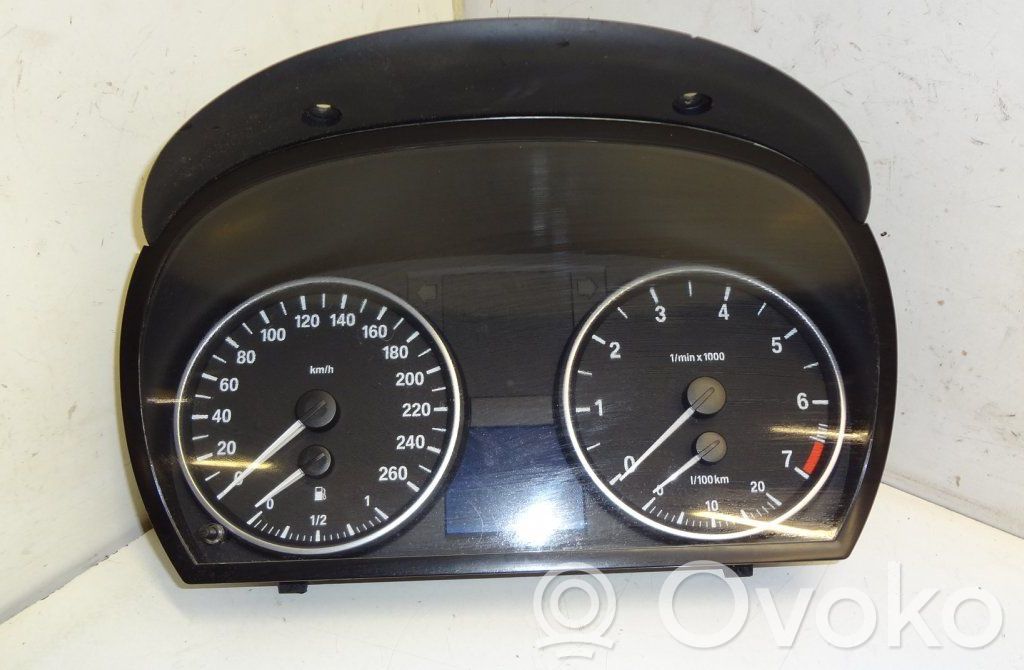 BMW 3 E90 E91 Speedometer (instrument cluster) 