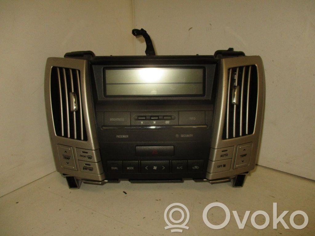 Lexus RX 330 - 350 - 400H Climate control unit 