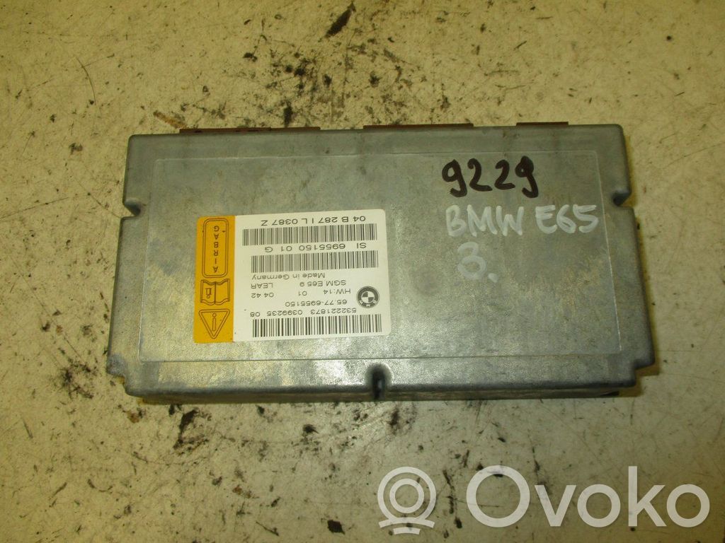 BMW 7 E65 E66 Airbag control unit/module 
