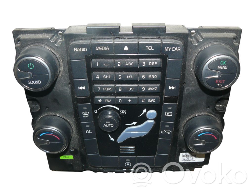 Volvo XC70 Climate control unit 