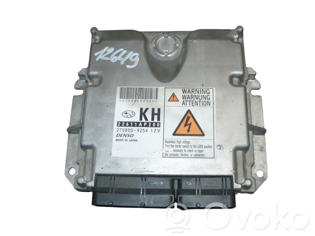 Subaru Forester SH Engine control unit/module 
