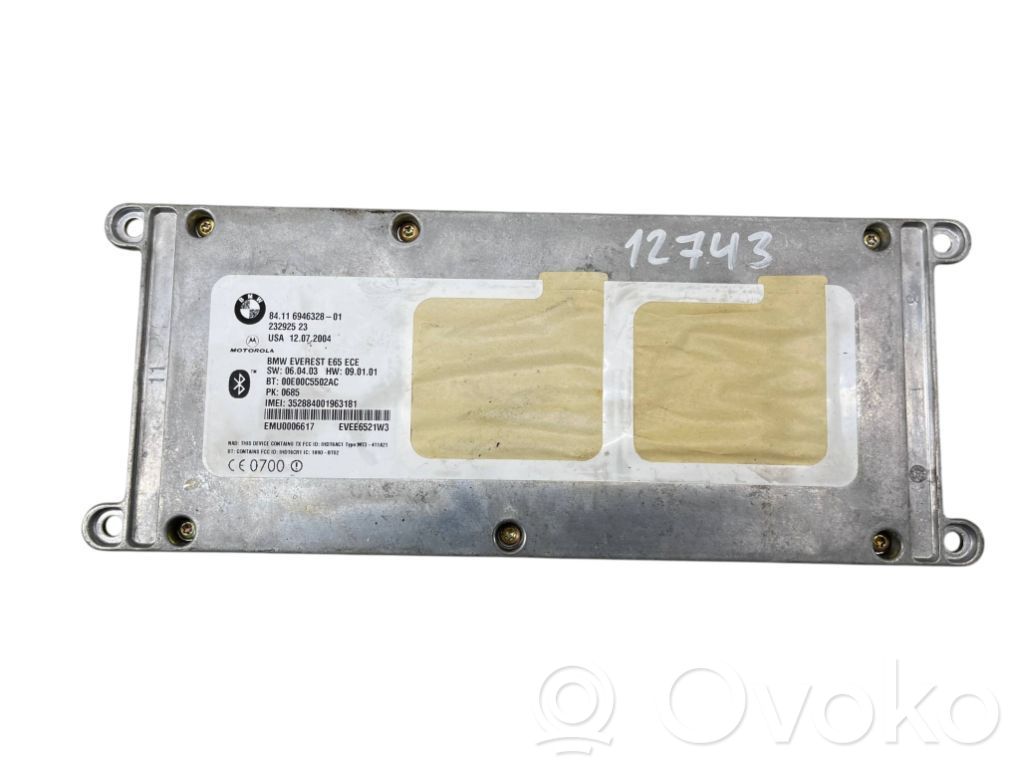 BMW 7 E65 E66 Phone control unit/module 