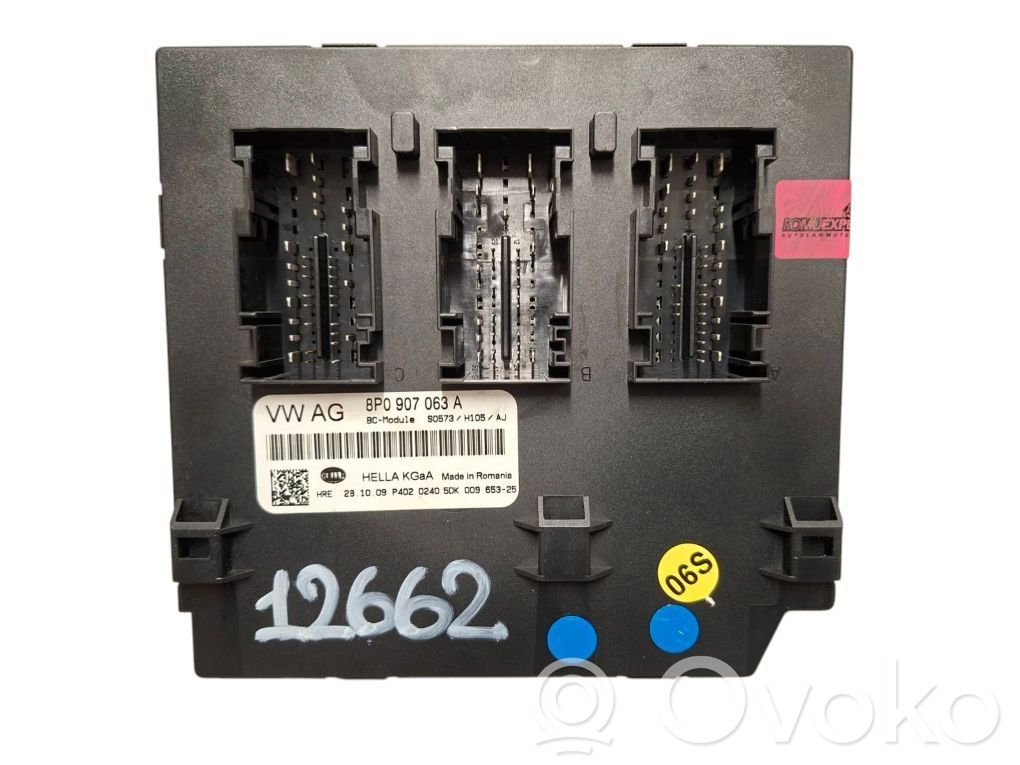 Audi A3 S3 8P Unidad de control/módulo del bloqueo de puertas 