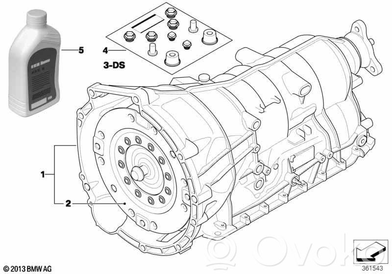BMW 3 E90 E91 Automatic gearbox 