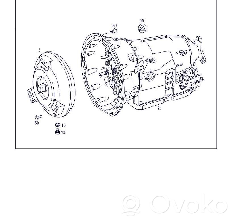 Mercedes-Benz E W212 Automatic gearbox 