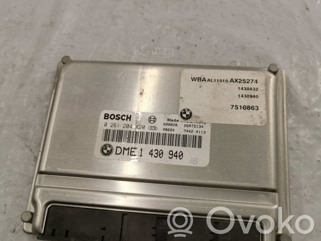 BMW 3 E46 Motorsteuergerät/-modul 