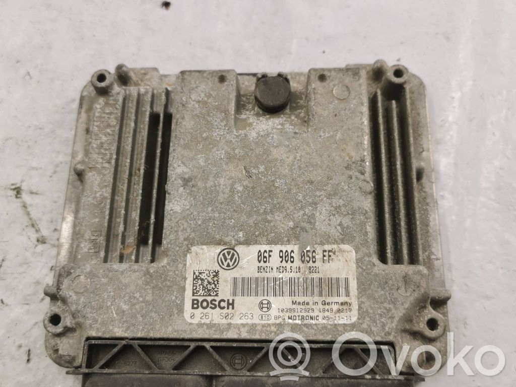 Engine control unit/module   06F906056FF,1039S12929,0261S02263