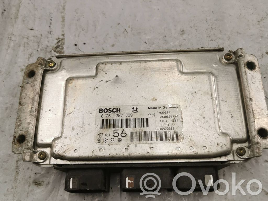Peugeot 206 Sterownik / Moduł ECU 