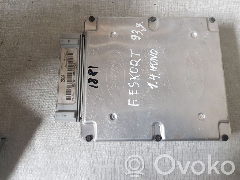 Engine control unit/module   92AB12A650GA