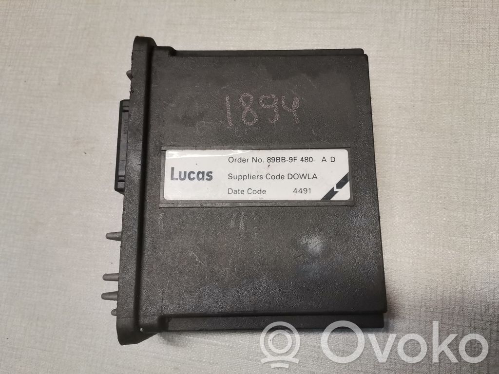 Engine control unit/module   89BB9F480AD,4491