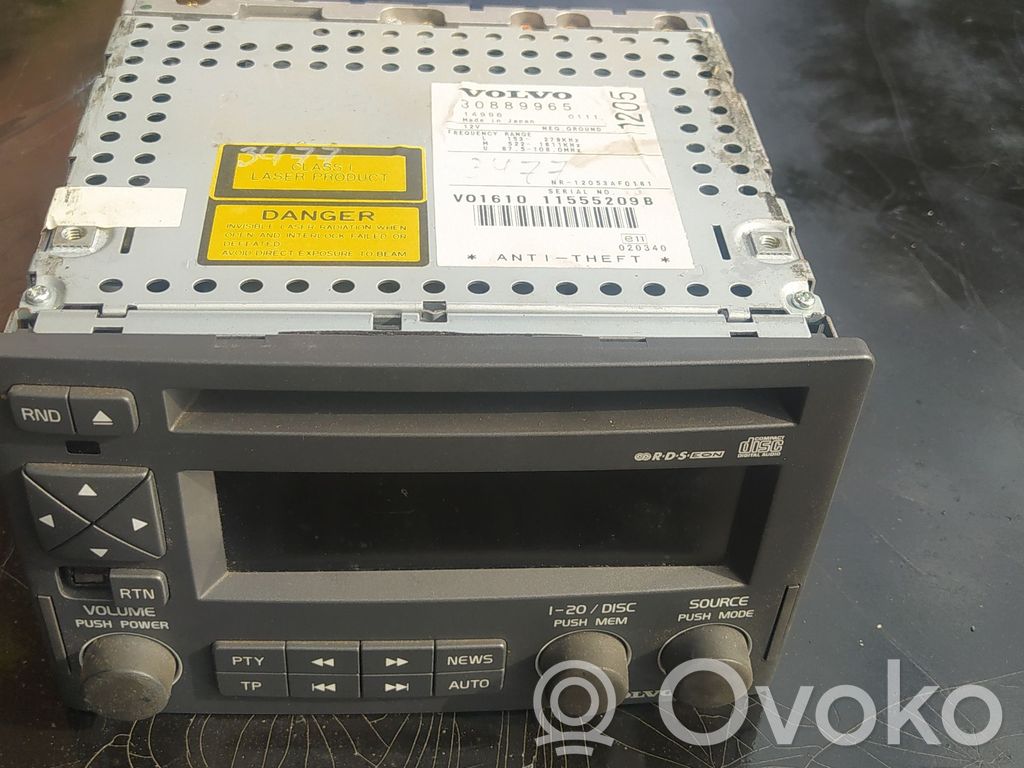 Panel / Radioodtwarzacz CD/DVD/GPS   30889965