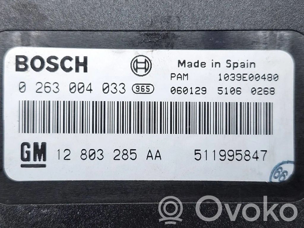 Saab 9-3 Ver1 Parking PDC control unit/module 