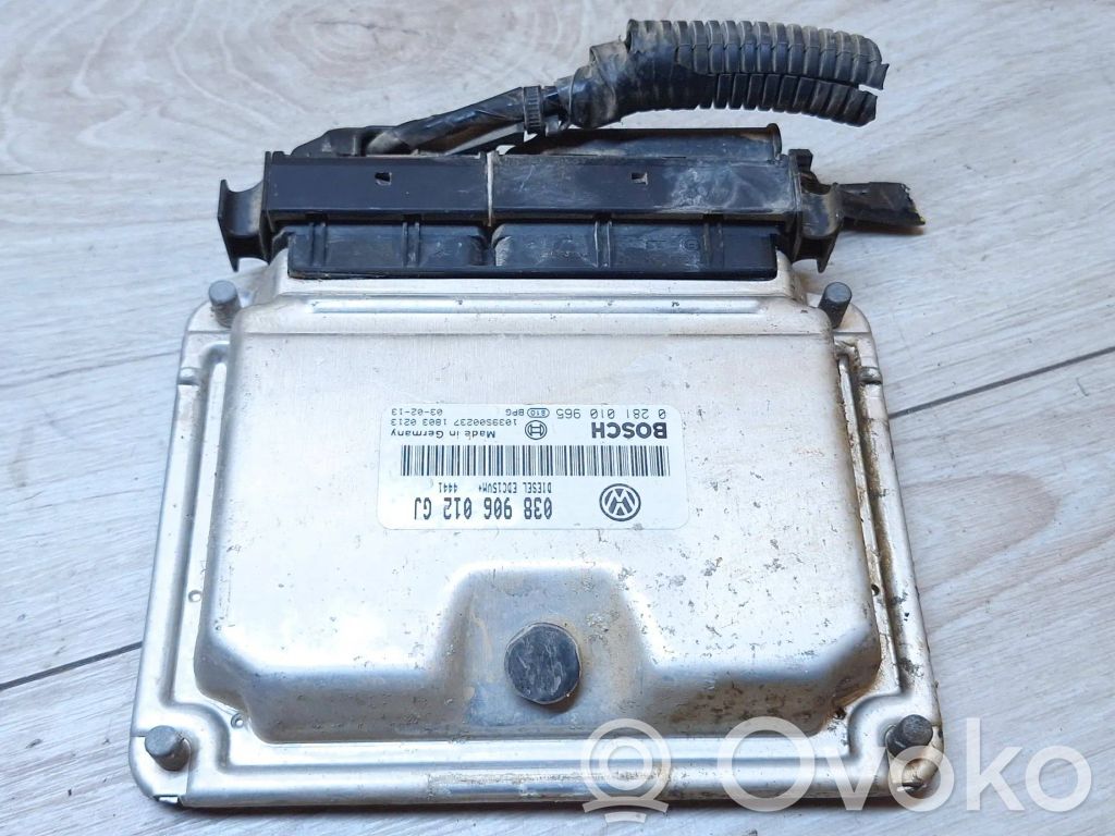 Skoda Fabia Mk1 (6Y) Engine control unit/module 
