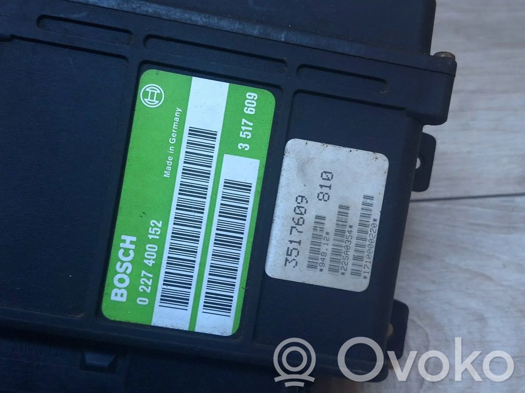 Volvo 740 Combustion control unit/module 