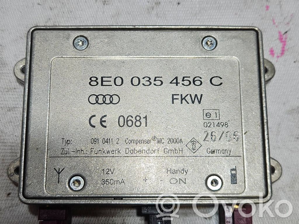Audi A6 S6 C6 4F Amplificateur d'antenne 