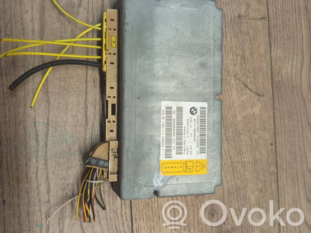 BMW 5 E60 E61 Module de contrôle airbag 