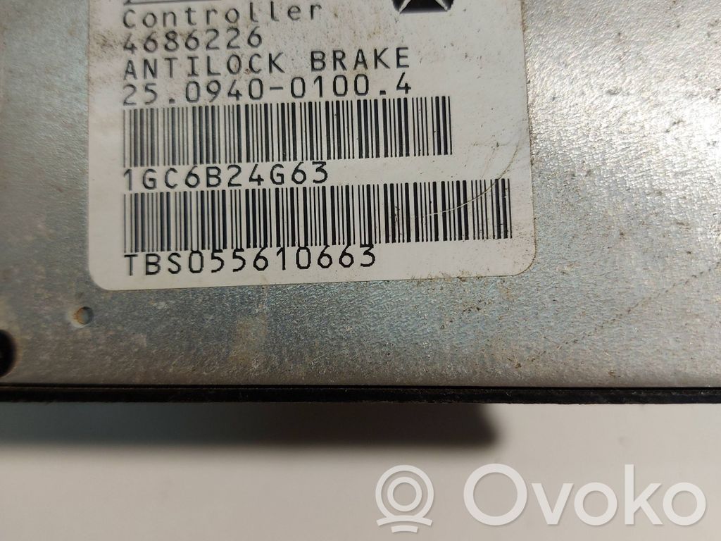 ABS control unit/module   4686226,TBS055610663,25094001004,16C6B24663