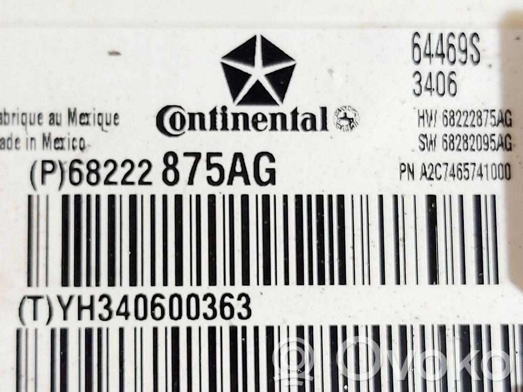 Module confort   68222875AG,YH340600363