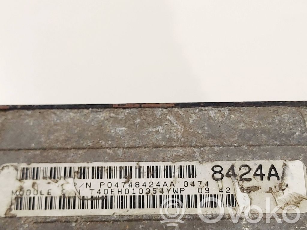 Engine control unit/module   04748424AA,8424A,P0474842AA