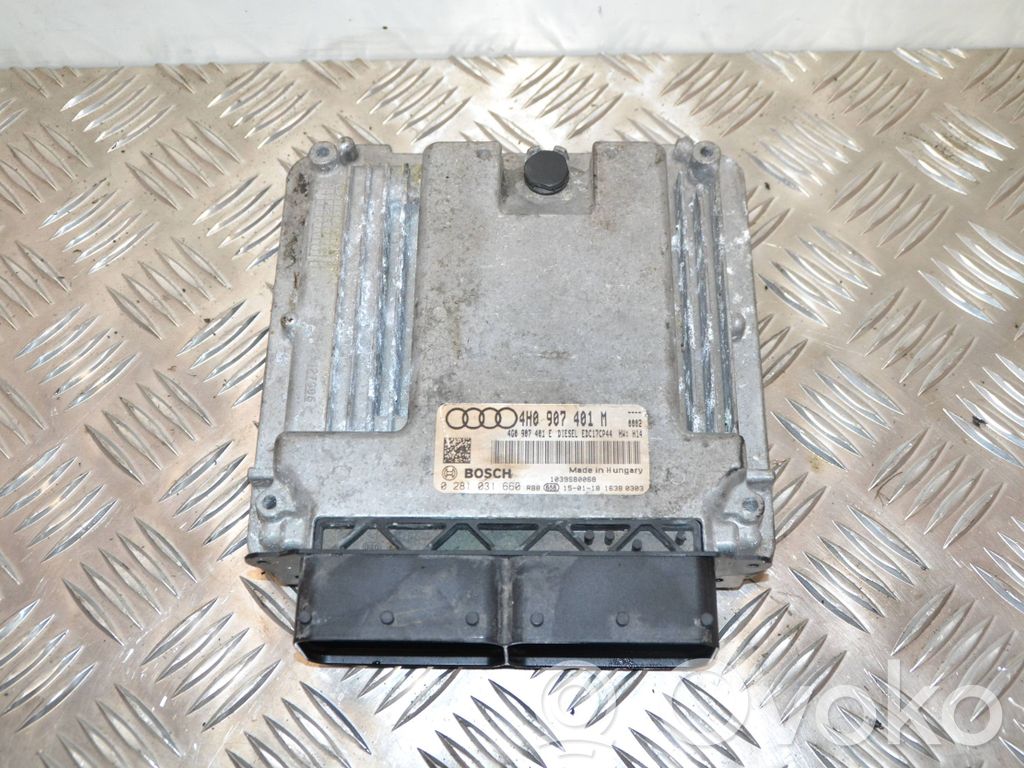 Audi A8 S8 D4 4H Engine control unit/module 