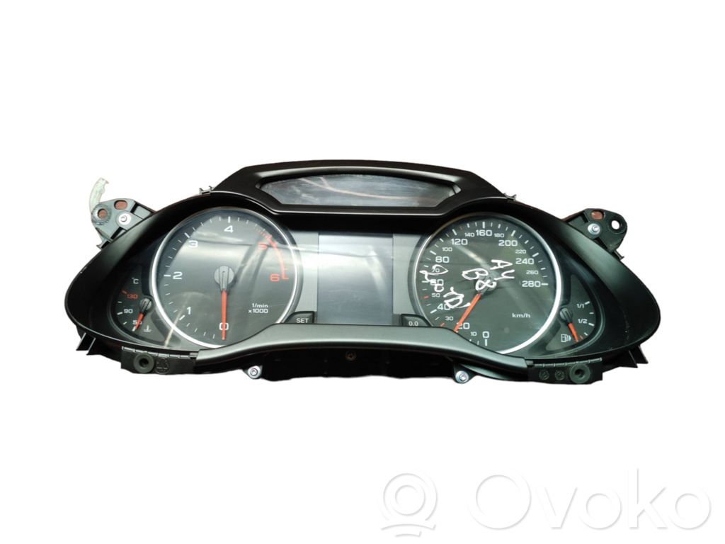 Audi A4 S4 B8 8K Speedometer (instrument cluster) 