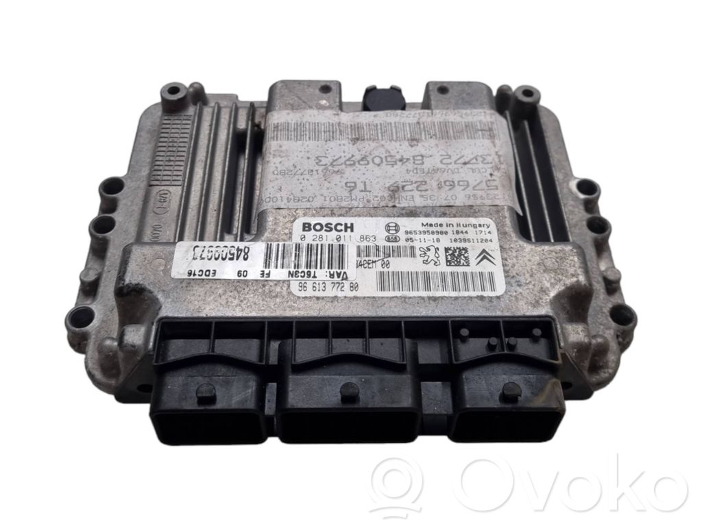 Citroen C4 I Engine control unit/module 