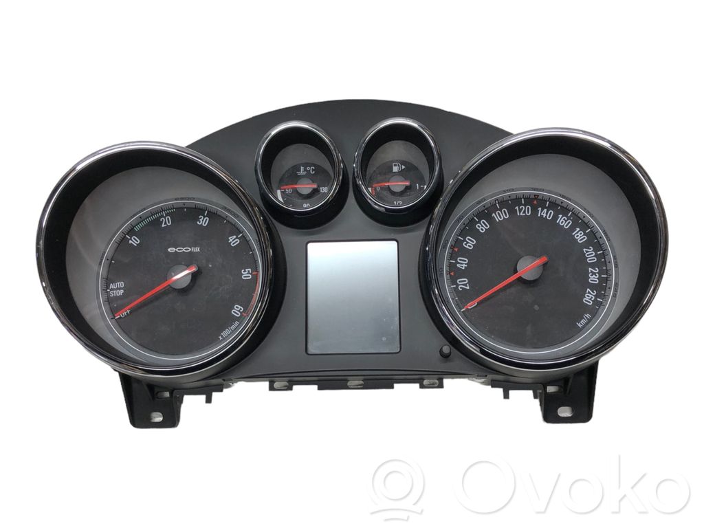 Opel Astra J Speedometer (instrument cluster) 
