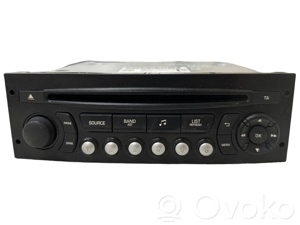 Peugeot Partner Unitate principală radio/CD/DVD/GPS 