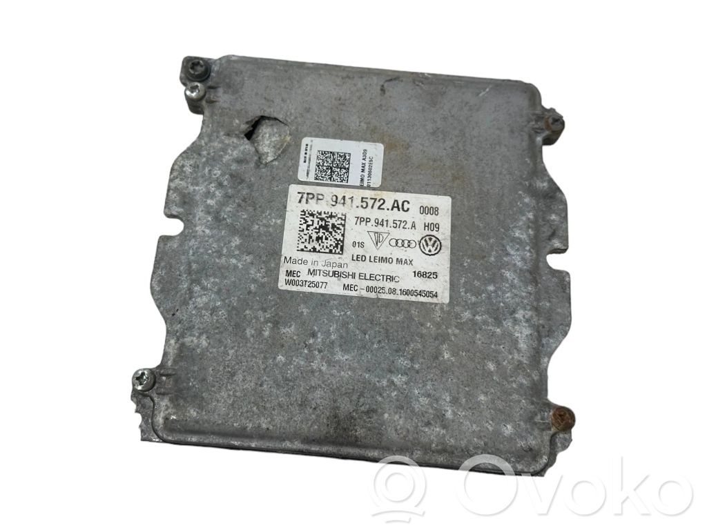 Headlight ballast module Xenon   7PP941572A,W003T25077,7PP941572AC