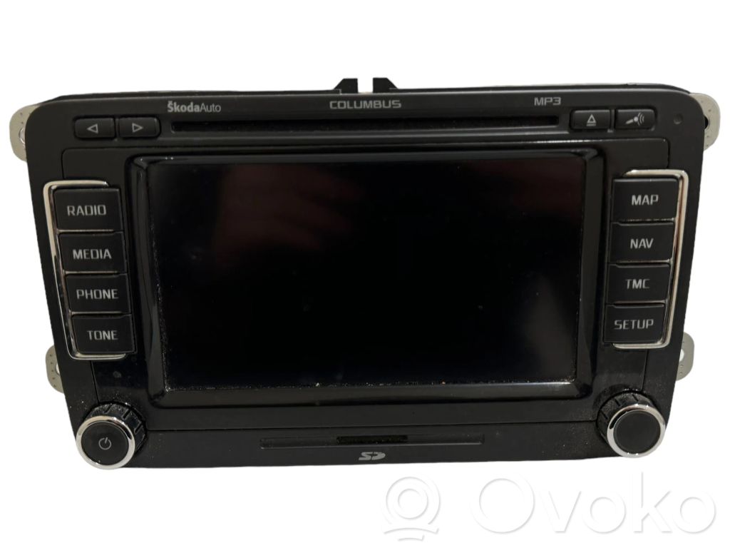 Skoda Yeti (5L) Panel / Radioodtwarzacz CD/DVD/GPS 