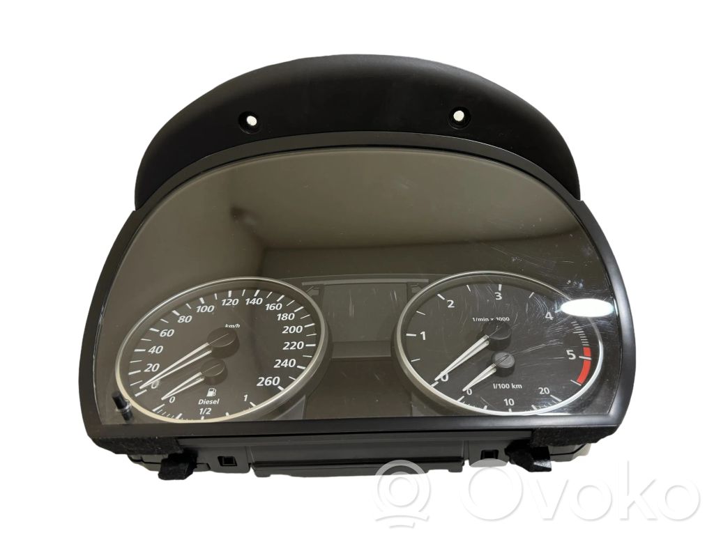 BMW 3 E90 E91 Speedometer (instrument cluster) 